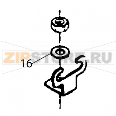 Washer A.6 Fagor ECO-120 Washer A.6 Fagor ECO-120Запчасть на деталировке под номером: 16Название запчасти Fagor на английском языке: Washer A.6 ECO-120.