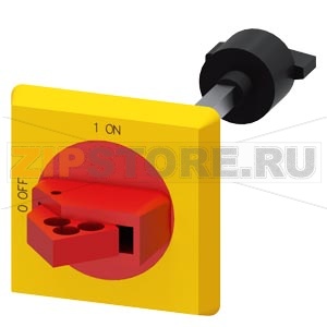 ДВЕРНОЙ ПОВОРОТНЫЙ ПРИВОД, IP55, АВАРИЙНЫЙ ОСТАНОВ (EMERGENSY STOP), ТИПОРАЗМЕР S0...S3 Siemens 3RV2926-0C 