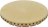 BURNER CAP PERFORATED BRASS POLISHED