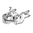 Ribbon carriage Zebra ZD611 Thermal Transfer