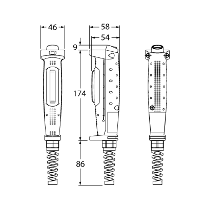 Переключатель трехпозиционный Turck ED1G-L20MB-1N 