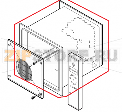 Сooking cabinet assembly Lainox VE061D  Сooking cabinet assembly Lainox VE061DЗапчасть на сборочном чертеже под номером: 5Название запчасти на английском&nbsp;языке:&nbsp;Сooking cabinet assembly Lainox VE061D