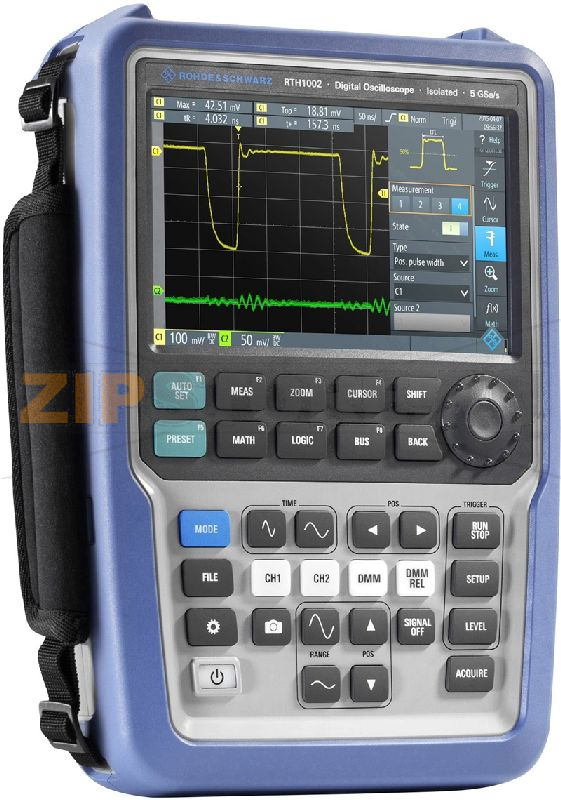 Осциллограф портативный 200 МГц, 500 KP, 10 бит Rohde & Schwarz RTH1022 