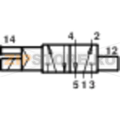 Клапан пневматический 24 В/DC, 5/2-ходовой, G1/4, 8 бар, 1 шт Norgren V61B513A-A213L 