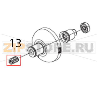 Шпонка Hurakan HKN-MP160 Шпонка Hurakan HKN-MP160Запчасть на деталировке под номером: 13