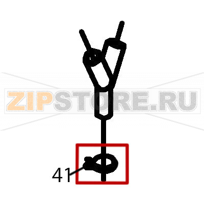Brida elastica p/tubo Fagor FI-200 Brida elastica p/tubo Fagor FI-200Запчасть на деталировке под номером: 41Название запчасти Fagor на английском языке: Brida elastica p/tubo FI-200.
