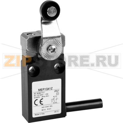 Выключатель концевой с роликом 24 В, 5 А, IP67, 1 шт Panasonic MEP1G42Z 
