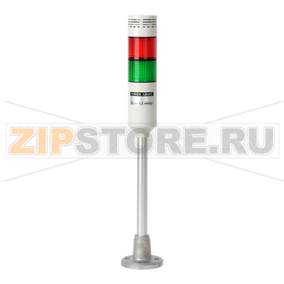 Колонна сигнальная, светодиодная, модульная, Ø: 56 мм Autonics PTE-ADZ-2FF-RG 