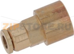 STRAIGHT FITTING ø 1/4F - 6 mm OT57 