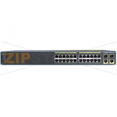 Коммутатор 24xFE (PoE), 2xGE, SFP, LAN Base Cisco WS-C2960-24LC-L 