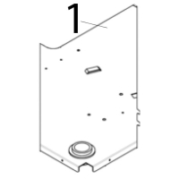 Basamento zincato Scotsman B 7040