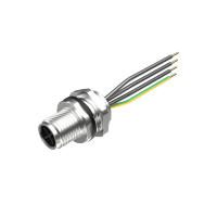 Разъем фланцевый M12 (папа) Turck FS46PS-0.5/M16