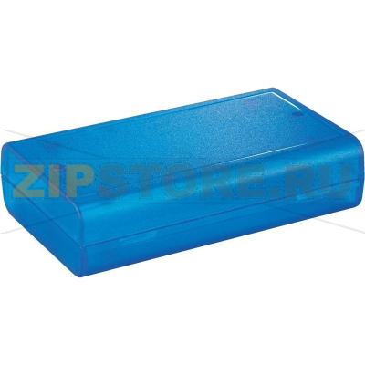 Корпус пластиковый 124x72x30 мм, синий, 1 шт Strapubox 2515BL 