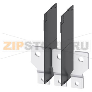 ПЕРЕДНИЕ СОЕДИНИТЕЛЬНЫЕ ПЛАСТИНЫ РАСШИРЕНН. 3 ШТ. ПРИНАДЛЕЖНОСТЬ ДЛЯ 3VA2 100/160/250 Siemens 3VA9263-0QC00 