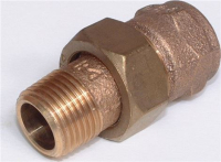 Tube fitting 1/2 inside - 1/2 outside