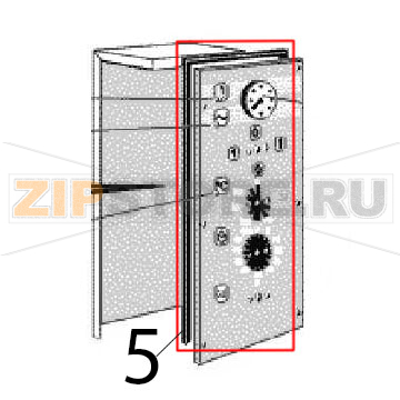 Gasket Angelo Po FC241G Gasket Angelo Po FC241GЗапчасть на деталировке под номером: 5