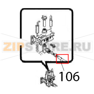 Pipe Angelo Po FC241G Pipe Angelo Po FC241GЗапчасть на деталировке под номером: 106