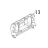 Dispense cover Sato CG208DT