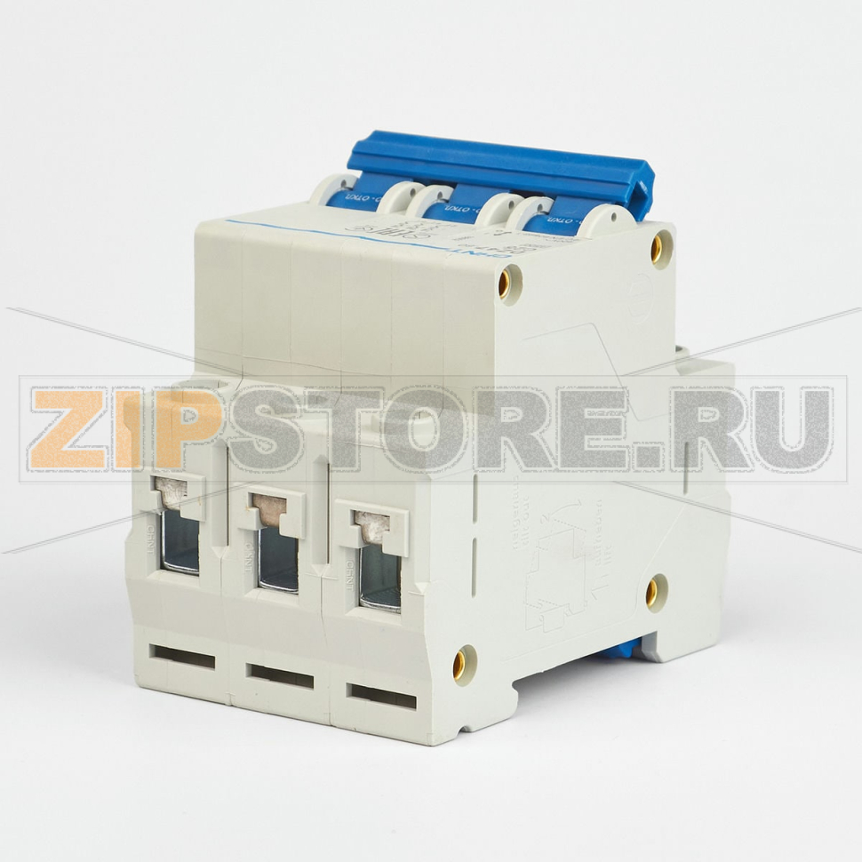 Выключатель автоматический 25 А, 4.5 кА, 3 полюса Chint DZ47-60 