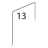 Guarnizione porta nera 12 G Unox XL 135