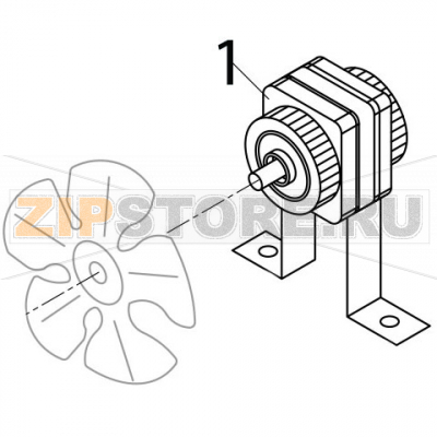 Fan motor 220/240V 50 Hz Brema VB 250 Fan motor 220/240V 50 Hz Brema VB 250Запчасть на деталировке под номером: 1Название запчасти Brema на английском языке: Fan motor 220/240V 50 Hz VB 250.