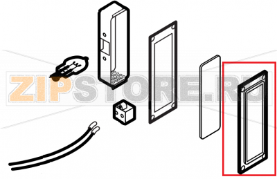 Glass holder lamp flange Lainox VE061D   Glass holder lamp flange Lainox VE061DЗапчасть на сборочном чертеже под номером: 22Название запчасти на английском&nbsp;языке: Glass holder lamp flange Lainox VE061D