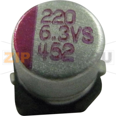 Конденсатор 47 мкФ, SMD, 10 В, 6.3х5.8 мм, 1 шт Teapo PVS476M010S0ANEA1K 