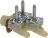 SOLENOID VALVE HOUSING MULLER 3WAYS 180°