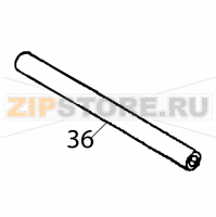 Rubber tubeØ17xØ10x90 Fagor FI-120