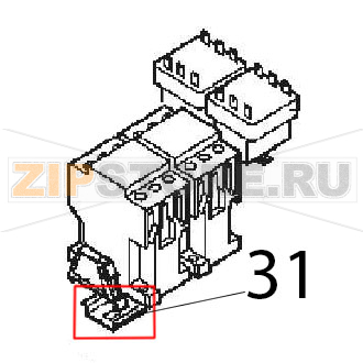 Bracket &quot;omega&quot; Angelo Po 04WCP1EM Bracket "omega" Angelo Po 04WCP1EMЗапчасть на деталировке под номером: 31