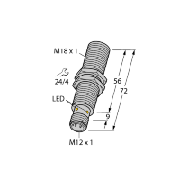 Датчик индуктивный Turck BI8U-M18E-AP6X-H1141