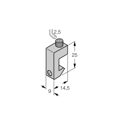 Кронштейн монтажный Turck KLA1 