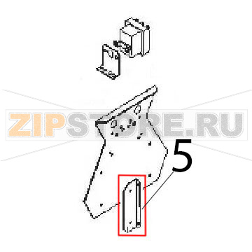 Supporto L Angelo Po 1G1PE2E Supporto L Angelo Po 1G1PE2EЗапчасть на деталировке под номером: 5