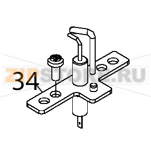 Ignition electrode F1643500 Fagor VG-201 Ignition electrode F1643500 Fagor VG-201Запчасть на деталировке под номером: 34Название запчасти Fagor на английском языке: Ignition electrode F1643500 VG-201.