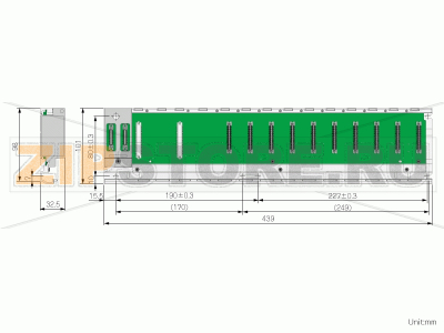 Шасси расширения Mitsubishi Electric R610RB 
