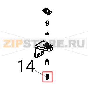 Spring Angelo Po BX101E Spring Angelo Po BX101EЗапчасть на деталировке под номером: 14