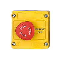 Кнопка аварийной остановки в корпусе 240 В/AC, 2.5 А, IP66, 1 шт Baco LBX130119