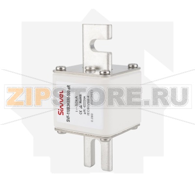 Предохранитель ножевой под болт 160 А, 1000 В/DС, габарит 1, монтажное расстояние: 110 мм Sinvel SVF-110B1K1000-160-aR 