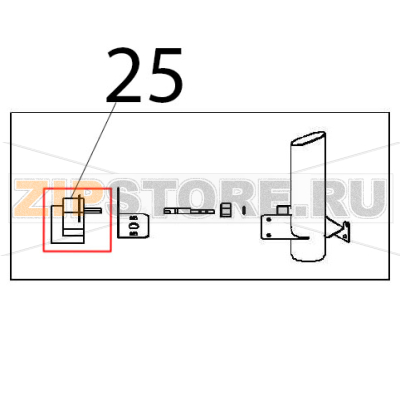 Cycle programmer PT1000 Angelo Po FX61E1 Cycle programmer PT1000 Angelo Po FX61E1Запчасть на деталировке под номером: 25