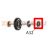 Graphite washer / Φ6.2*9.5*0.5T Godex EZ-2200