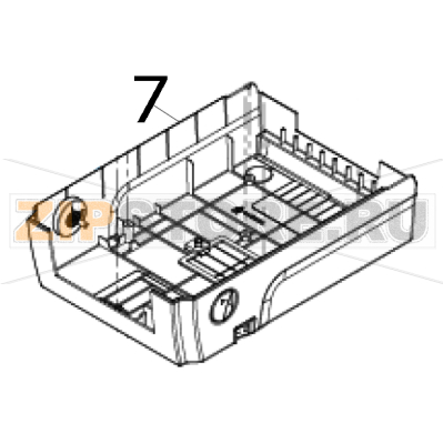 Lower cover assembly TSC TX300 Lower cover assembly TSC TX300Запчасть на деталировке под номером: 7