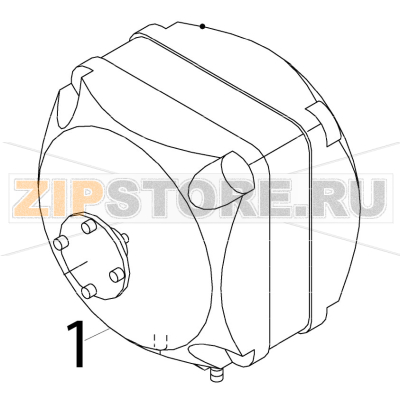 Fan motor Hoshizaki IM-65NE Fan motor Hoshizaki IM-65NEЗапчасть на деталировке под номером: 1