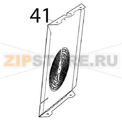 Fan guard Unox XVC 205E Fan guard Unox XVC 205EЗапчасть на деталировке под номером: 41