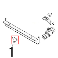 Hinge assembly Angelo Po 091FR1E