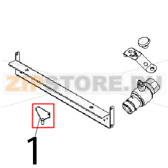 Hinge assembly Angelo Po 091FR1E Hinge assembly Angelo Po 091FR1EЗапчасть на деталировке под номером: 1