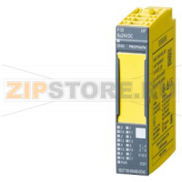 SIMATIC DP,  ЭЛЕКТРОННЫЙ МОДУЛЬ ДЛЯ ET 200SP, 8 F-DI PROFISAFE, =24 В, 15 ММ ШИРИНОЙ, МОДУЛЬ ДИСКРЕТНЫХ ВХОДОВ ДЛЯ СИСТЕМ ПОВЫШЕННОЙ БЕЗОПАСНОСТИ ДО PL E (ISO 13849-1)/ SIL3 (IEC 61508) Siemens 6ES7136-6BA00-0CA0