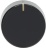 KNOB SAMET BLACK ø 35 mm