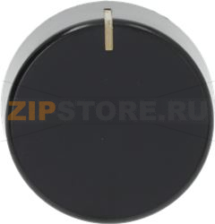KNOB SAMET BLACK ø 35 mm 