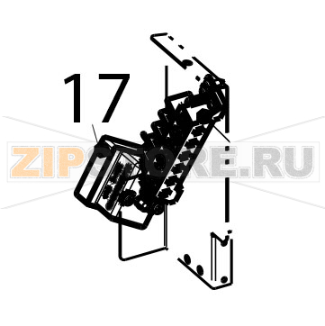 Termostato DI sicurezza Tecnoinox PFU70V7 Termostato DI sicurezza Tecnoinox PFU70V7Запчасть на деталировке под номером: 17