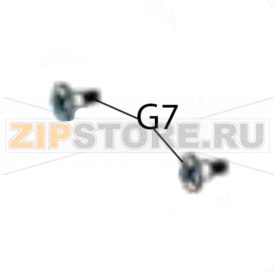 Nylok screw Godex T10 Nylok screw Godex T10Запчасть на деталировке под номером: G7Название запчасти Godex на английском языке: Nylok screw T10.